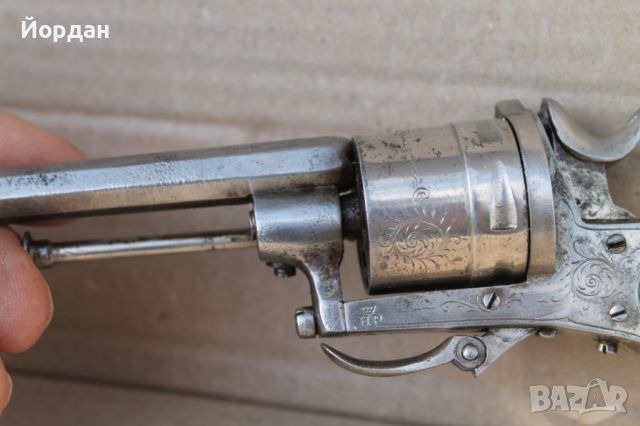 Белгииски револвер, снимка 14 - Антикварни и старинни предмети - 45469271