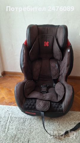 Стол за кола Kikka Boo Major Black + Isofix (9-36кг.), снимка 1 - Столчета за кола и колело - 46138160