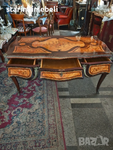 Уникално антикварно Бюро, снимка 3 - Бюра - 52518765