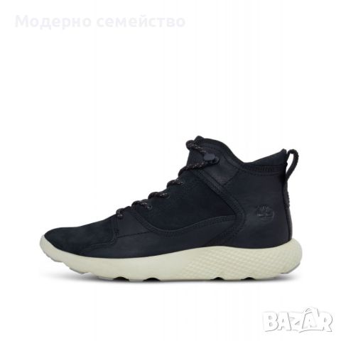 Мъжки зимни обувки  timberland flyroam leather hiker navy, снимка 2 - Мъжки боти - 46689732