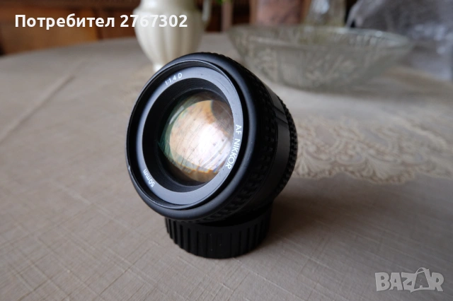 Nikon Nikkor AF 50MM F1.4 D. Nikon Auto Focus Lens, снимка 3 - Обективи и филтри - 53506567