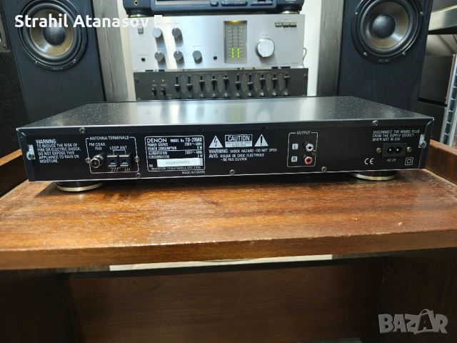 Denon TU-235 RD Стерео Тунер , снимка 8 - Радиокасетофони, транзистори - 50868845