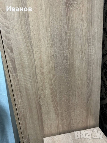 Гардероб еднокрил , дъб сонома, Бенет, снимка 3 - Гардероби - 53637130