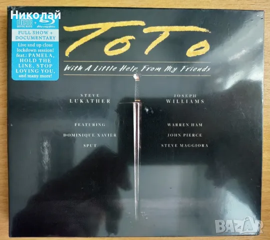 TOTO CD/Blu-ray , снимка 1 - CD дискове - 47130292