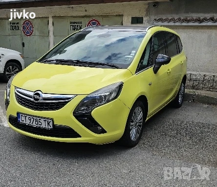 Opel Zafira 1.6 150 кс 7 места метан