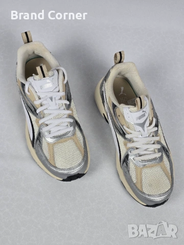 👟 Оригинални маратонки PUMA Morphic / SoftFoam+ (Сребристо и Крем), снимка 2 - Маратонки - 54302495