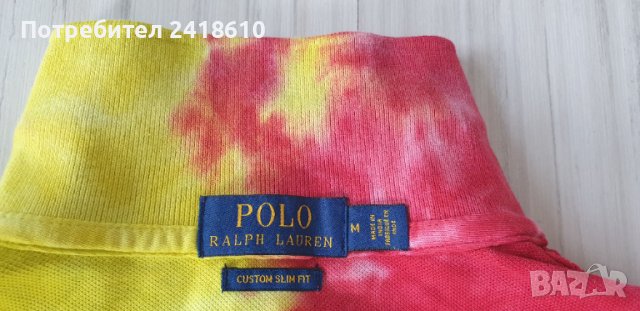 POLO Ralph Lauren Multi Pique Cotton Mens Size M НОВО! ОРИГИНАЛ! Мъжка Тениска!, снимка 16 - Тениски - 44976387