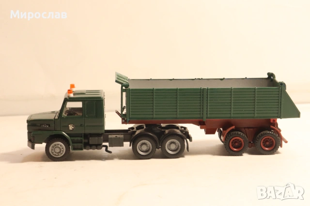 HERPA H0 1/87 SCANIA САМОСВАЛ ГОНДОЛА КАМИОН МОДЕЛ