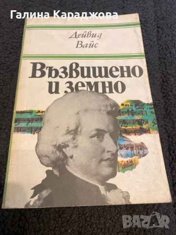 Възвишено и земно Роман за живота и епохата на Моцарт -Дейвид Вайс