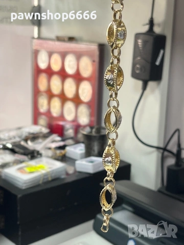 Златна гривна 14 карата 7,69 грама 