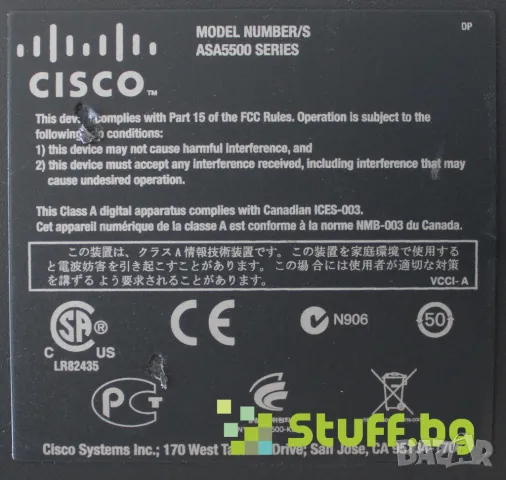 Cisco ASA 5520 firewall, снимка 3 - Рутери - 50032097