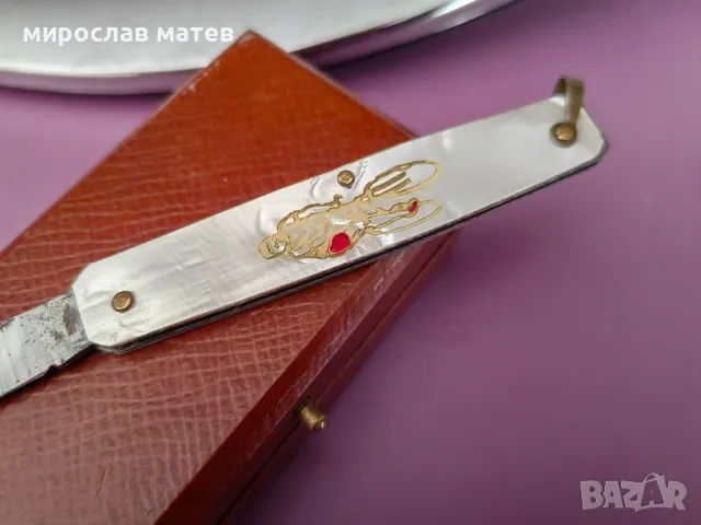 Стара Френска ножка / нож , снимка 17 - Колекции - 50105197