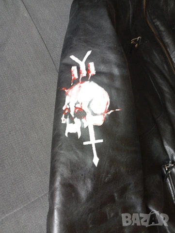 Яке от телешка кожа. Български символ , снимка 2 - Якета - 53738344