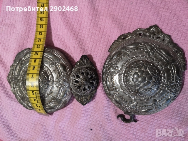 Пафти сребърни Карловски пафти. , снимка 13 - Антикварни и старинни предмети - 52332089