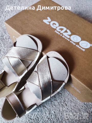 Боси сандали за момиче Zeаzoo, снимка 1 - Детски сандали и чехли - 45752108