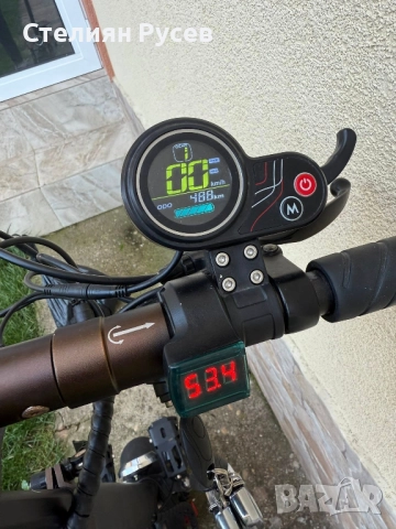  021011 тротинетка нова цена 440лв ли 224,97евро на 490км пробег , с 2 ключа и имобилайзер купена ав, снимка 3 - Други спортове - 51972409