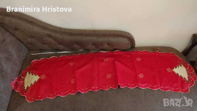 Комплект покривки/карета/рънъри и дантелени подложки – втора ръка, но в чудесно състояние (само личн, снимка 7 - Покривки за маси - 53140757