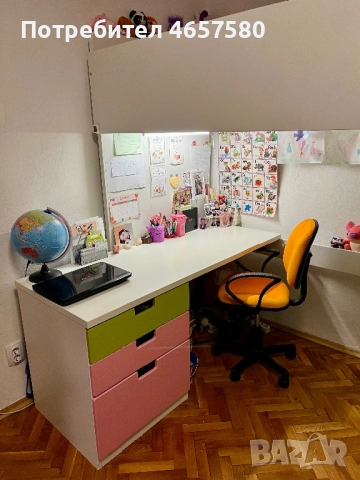 Детско легло Ikea SMÅSTAD, снимка 4 - Мебели за детската стая - 52500339