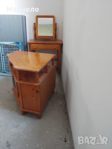 Продавам комплект масивни чамови мебели, снимка 4 - Шкафове - 51467755