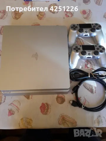 Конзола PS4 Slim 500GB + 5 игри, снимка 1 - PlayStation конзоли - 48557777