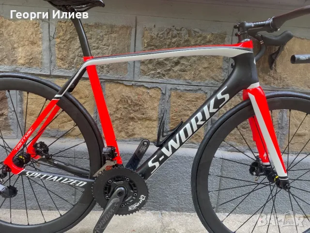 Карбонов велосипед S-WORKS TARMAC SL5 disc.ULTEGRA di2-12V.MAVIC., снимка 11 - Велосипеди - 50311064