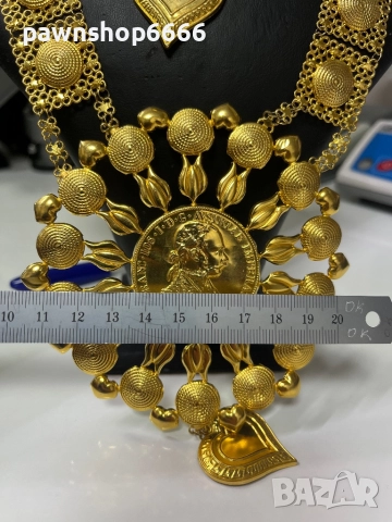 Златно колие 14 карата, снимка 10 - Колиета, медальони, синджири - 52926913