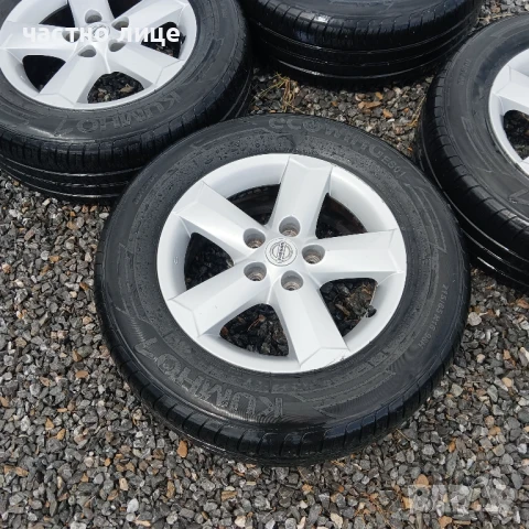 Нисан Кашкай джанти с летни гуми Кумхо, снимка 8 - Гуми и джанти - 51083947