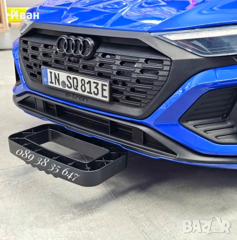 ПРОМОЦИЯ ДО 31.01!НОВО!Акумулаторен джип Audi SQ8 BLUE с 12V батерия,EVA гуми, снимка 11 - Електрически играчки - 51361757