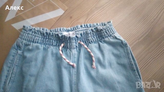 Zara - широки дънки 164 см, снимка 3 - Детски панталони и дънки - 46419373