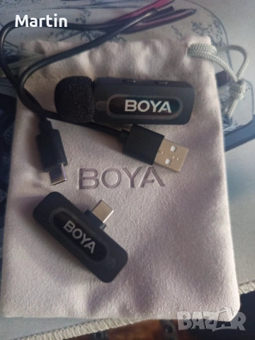 Безжичен микрофон TYPE C /за мобилно устройство/