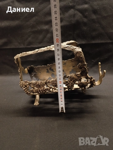 Поставка за вино, снимка 5 - Антикварни и старинни предмети - 53661279