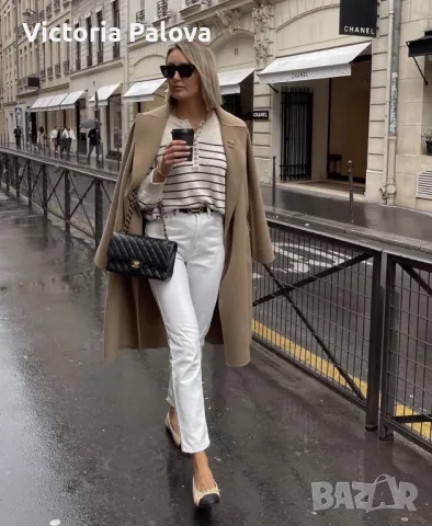 Италианска модна къща CHERRUTI 1881 бял панталон, снимка 13 - Панталони - 50408534