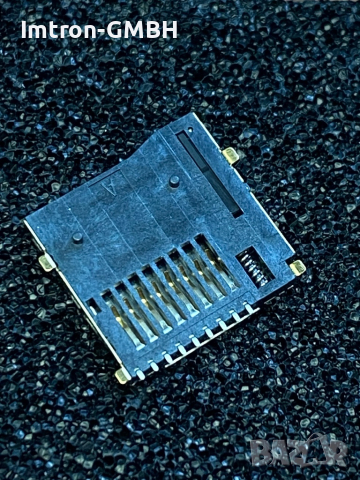 Слот за micro SD карта T-Flash размер 14*15 мм,  9-пинови конектори ,  Самодействащ изскачащ слот , снимка 2 - Друга електроника - 44967725