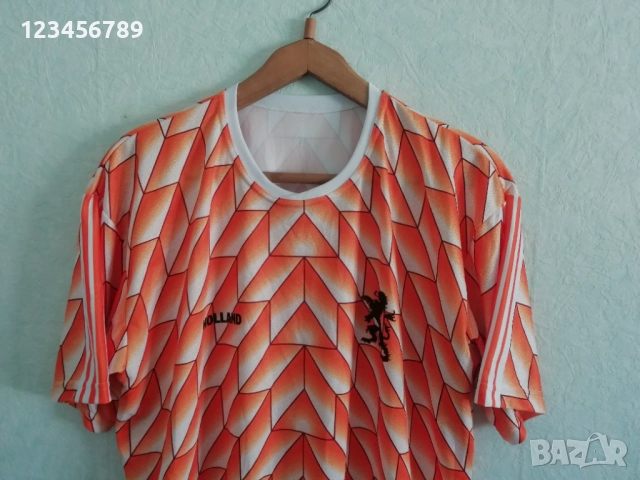Холандия Евро 1988 нова тениска футболна фланелка 2XL/3XL Netherlands Holland Нидерландия, снимка 4 - Тениски - 51471916