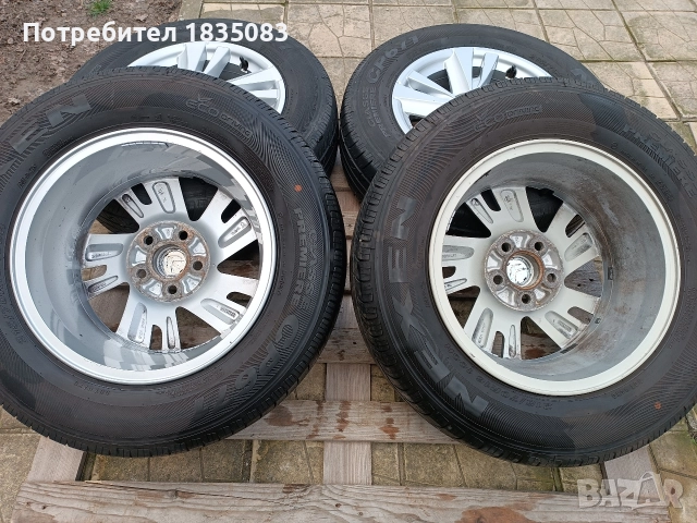 Лети джанти 16ки 5х114.3 Citroen, Mitsubishi + летни гуми 215/70/16 Nexen, снимка 10 - Гуми и джанти - 52817733