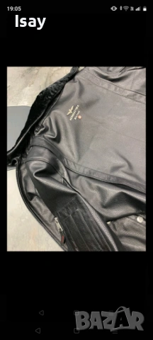 Мъжко яке от естествена кожа Аеронотика4ХЛ последен размер, снимка 3 - Якета - 53839981