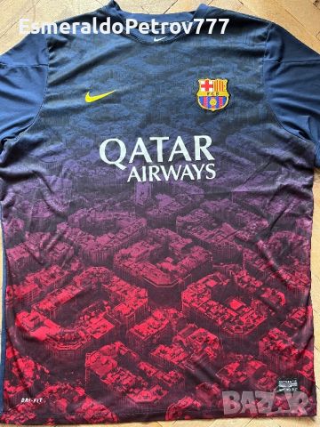 Мъжка футболна тениска Барселона, снимка 2 - Спортни дрехи, екипи - 45751317