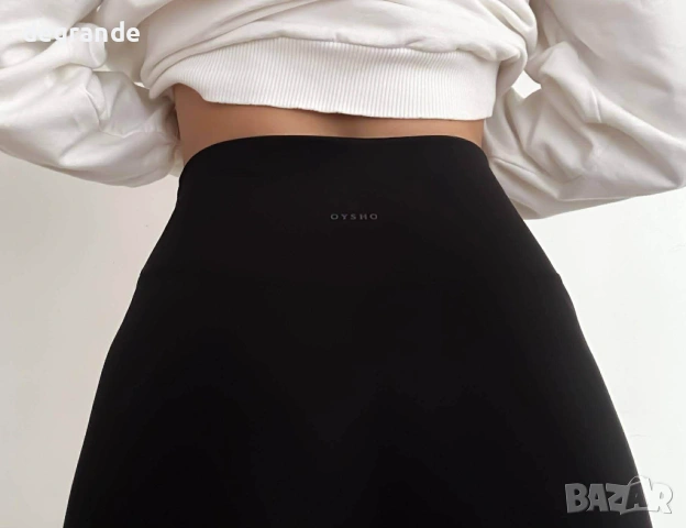 НАМАЛЕН Дамски Клин Oysho в Черно , снимка 4 - Клинове - 53291031