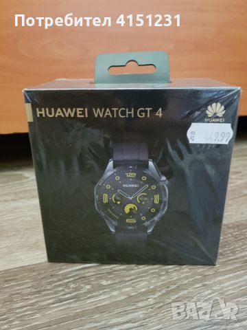 Huawei watch GT 4, снимка 1 - Смарт часовници - 46464079