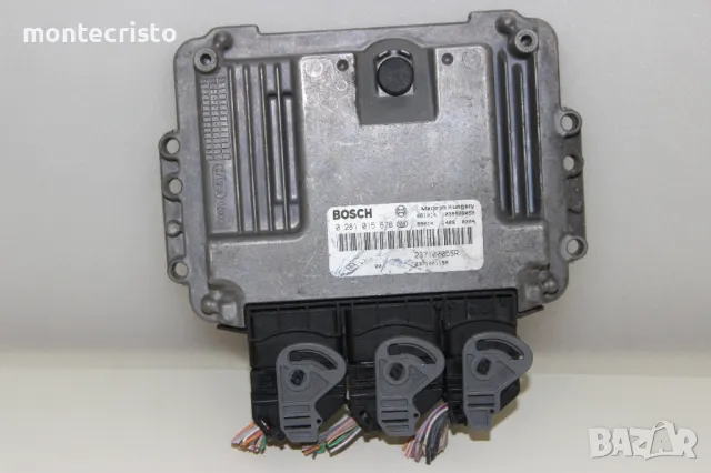 Моторен компютър ECU Renault Megane III (2008-2013г.) 0 281 015 676 / 0281015676 / 237100055R, снимка 1 - Части - 46924367