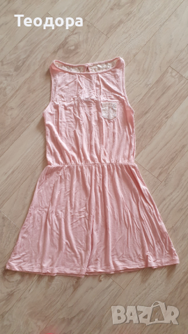 Розова рокля р.S, снимка 2 - Рокли - 45006835