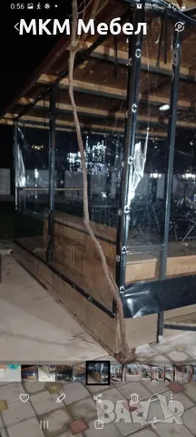 Ветроупорни завеси от прозрачен кристал Изработка и монтаж Гама от цветове , снимка 15 - Други - 50381079