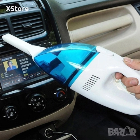 Преносима мини автомобилна прахосмукачка за сухо и мокро почистване, снимка 12 - Аксесоари и консумативи - 52482816