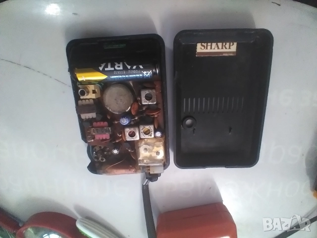 Ретро AM радио SHARP BP-17D, снимка 5 - Радиокасетофони, транзистори - 52865858