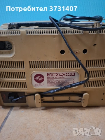 Стар съветски цветен телевизор Електроника 25ТЦ-313Д, снимка 3 - Антикварни и старинни предмети - 53574011