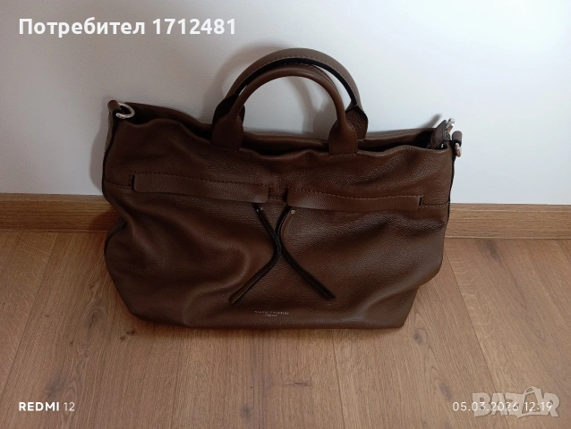Gianni Charini кожена чанта , снимка 8 - Чанти - 53720063