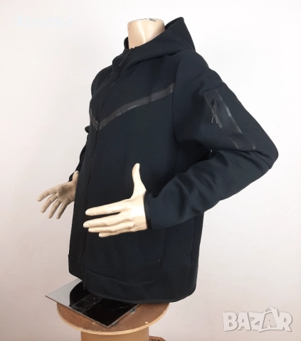 Nike Tech Fleece Windrunner - Оригинално мъжко горнище размер XL, снимка 3 - Спортни дрехи, екипи - 52649725