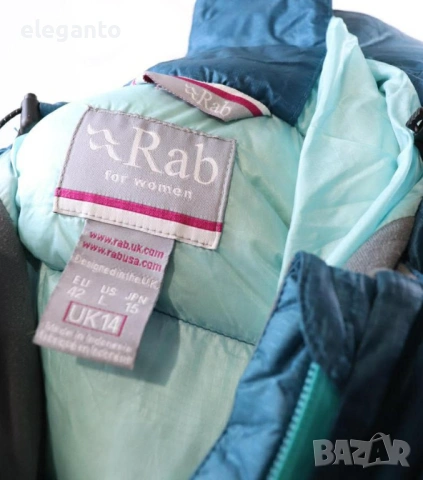 Висок клас дамска пухенка Rab  Pertex Neutrino Endurance 800cuin Down Jacket , L размер , снимка 7 - Якета - 53780914