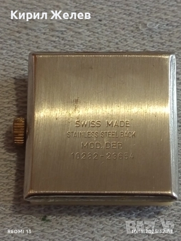 Механизъм с дисплей за часовник TC SWISS MADE баланса работи рядък 51527, снимка 5 - Антикварни и старинни предмети - 52361717