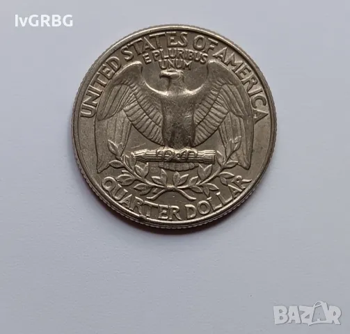 1/4 долар САЩ 1979 Четвърт долар САЩ 25 цента 1979 Америка, снимка 4 - Нумизматика и бонистика - 50278749